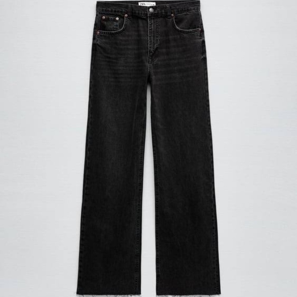 ZARA wide leg denim